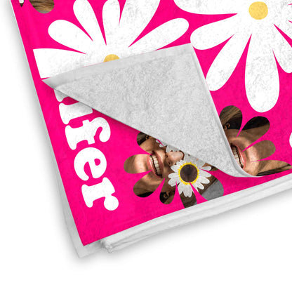 Brighten Up Your Beach Day With Flowers And Sunglasses