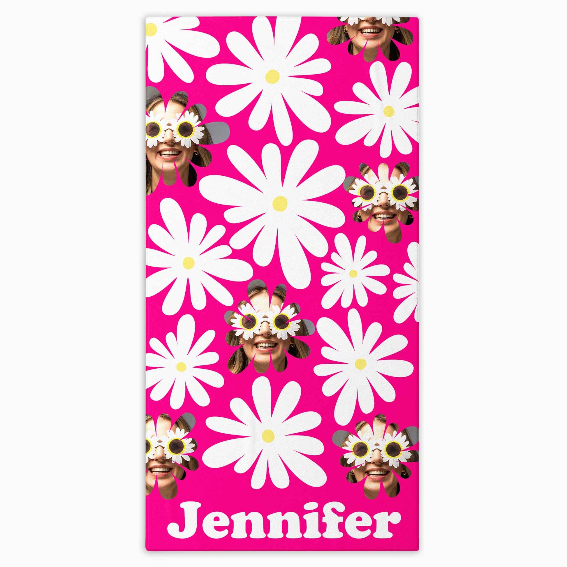 Brighten Up Your Beach Day With Flowers And Sunglasses