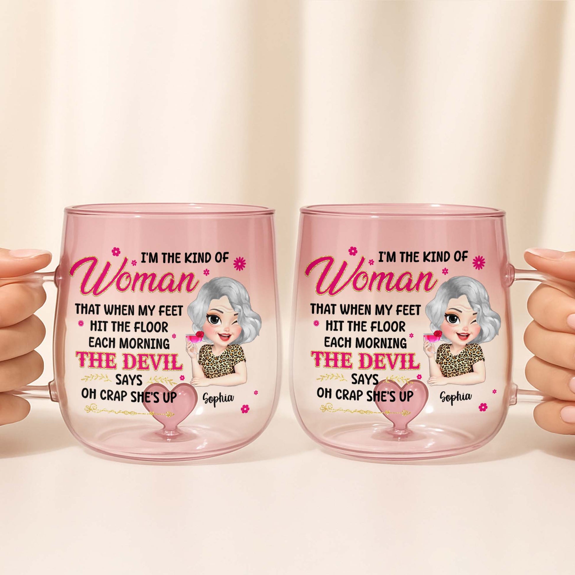 I'm The Kind Of Woman, Woman And Heart Design