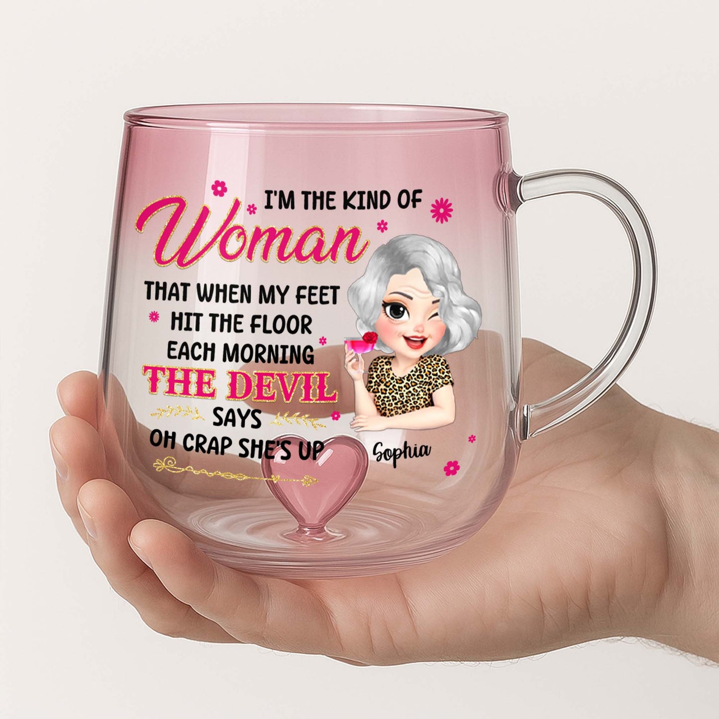 I'm The Kind Of Woman, Woman And Heart Design