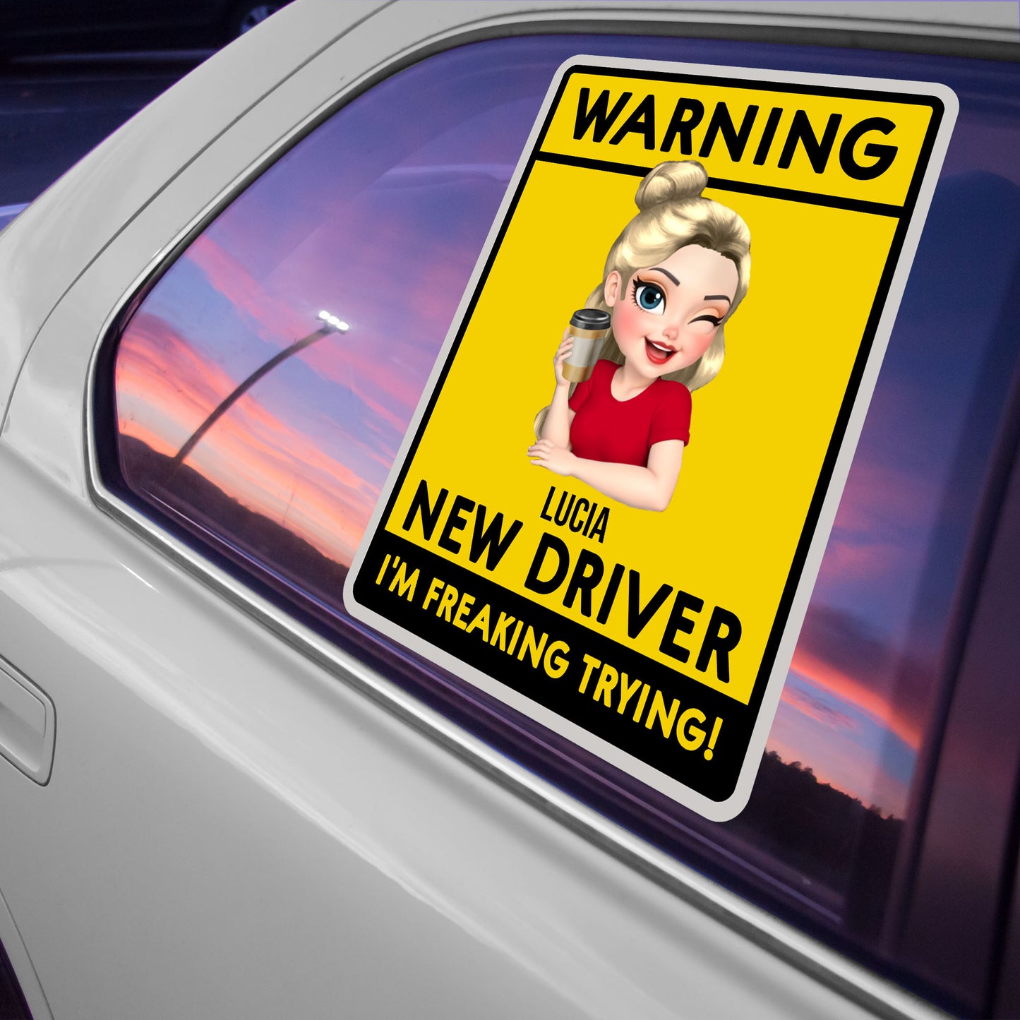 Warning New Driver I'm Freaking Trying