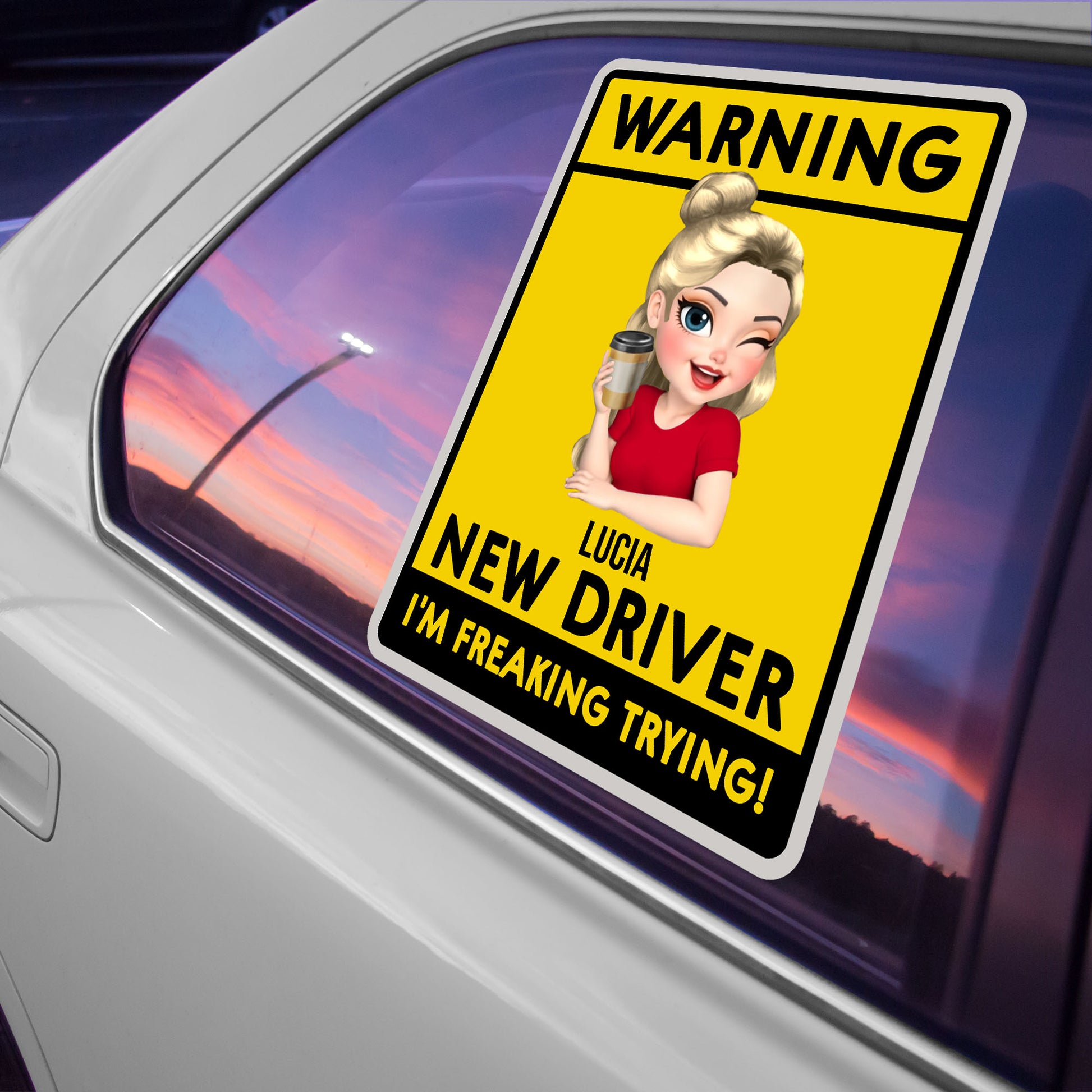 Warning New Driver I'm Freaking Trying