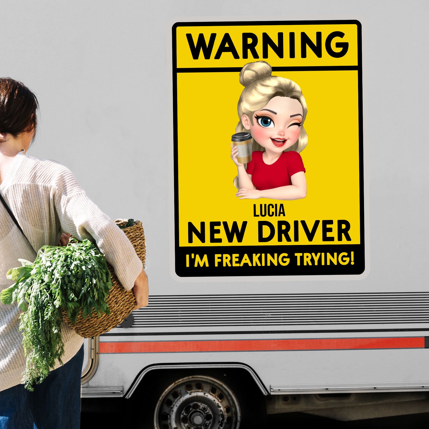 Warning New Driver I'm Freaking Trying