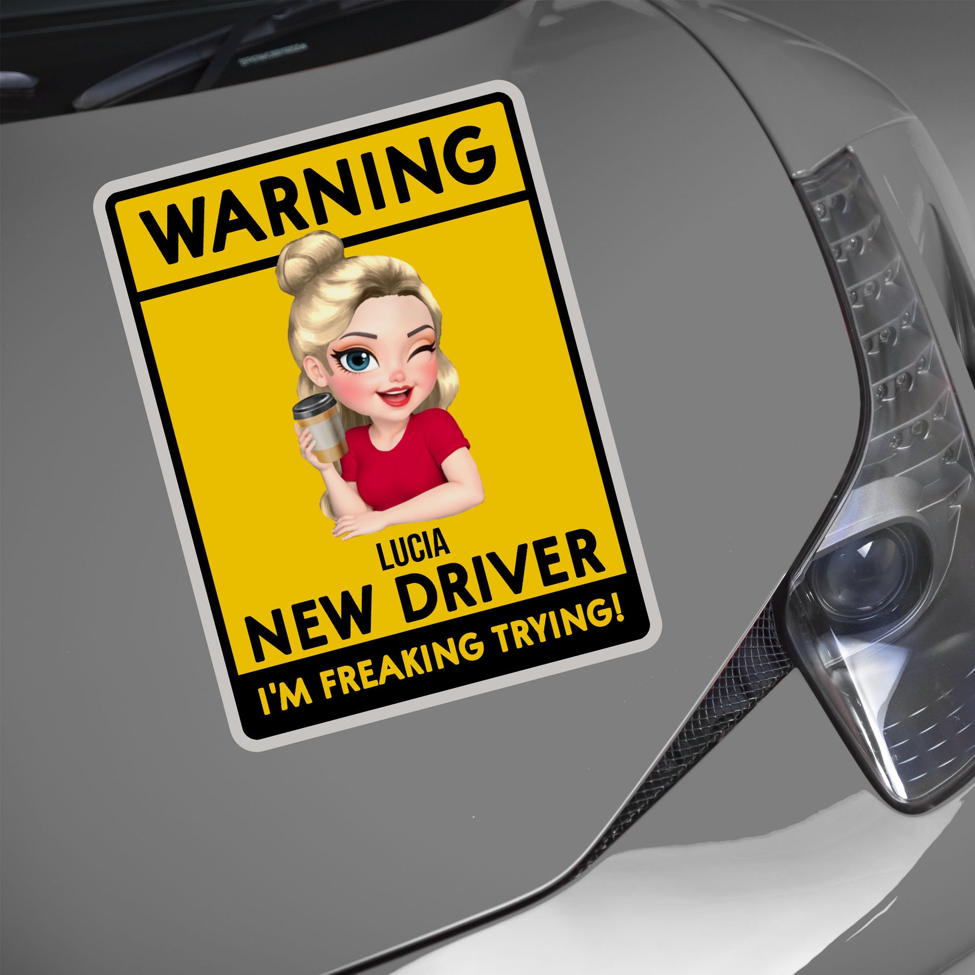 Warning New Driver I'm Freaking Trying