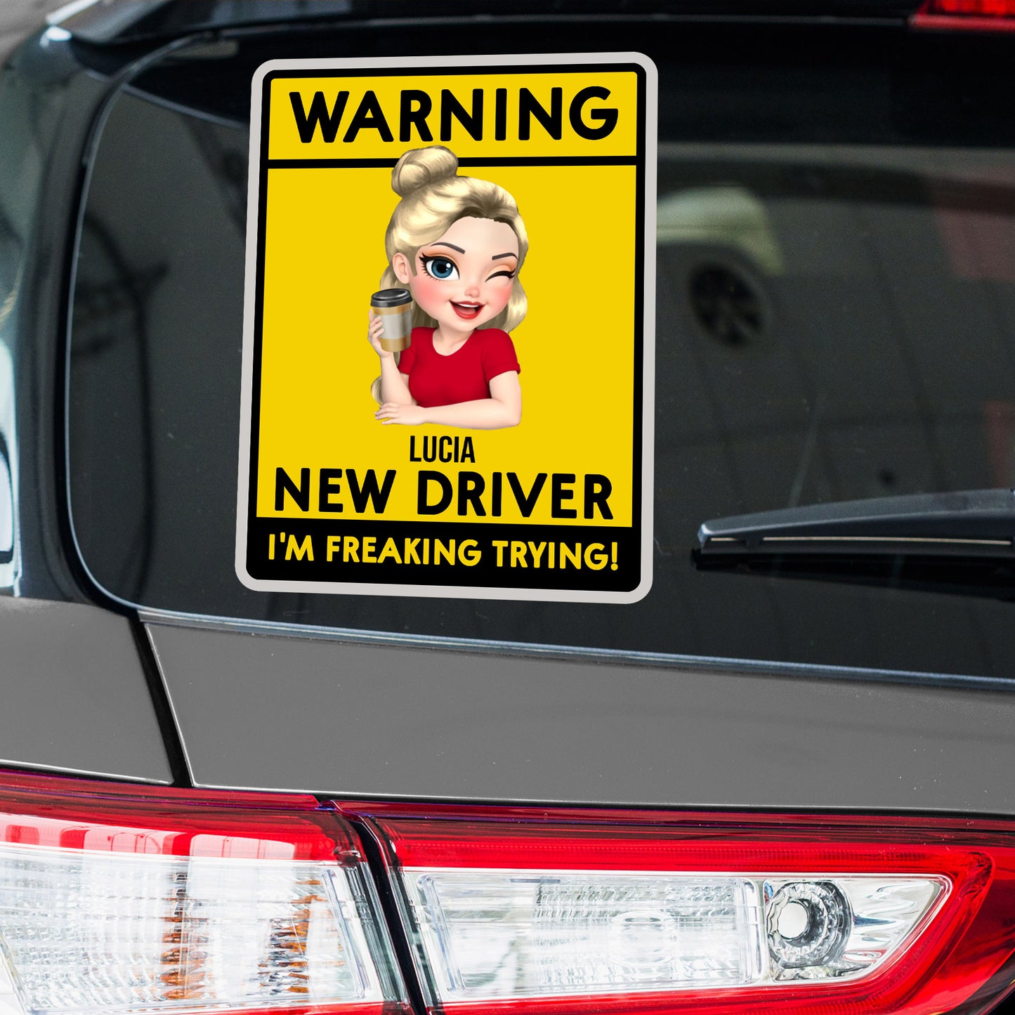 Warning New Driver I'm Freaking Trying