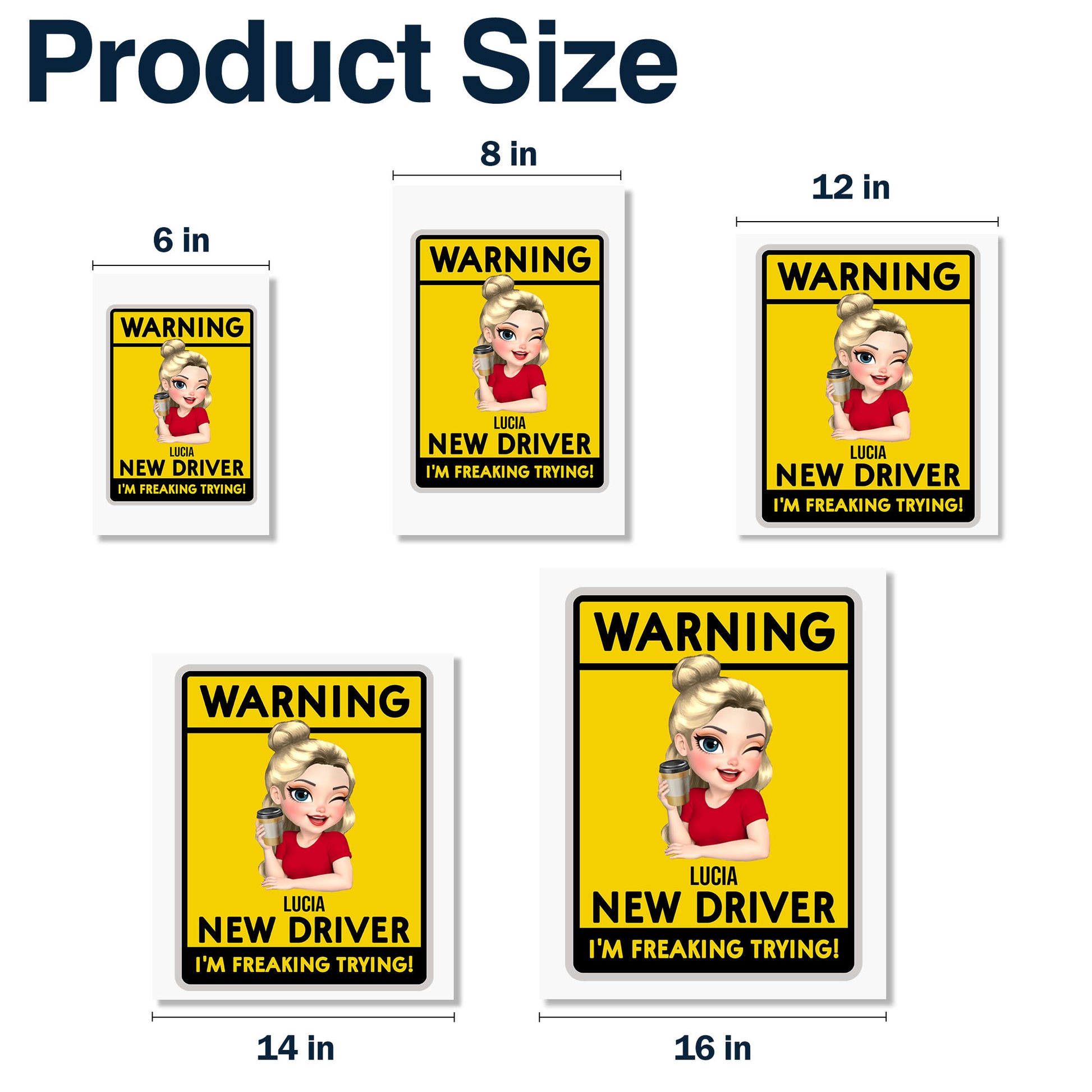 Warning New Driver I'm Freaking Trying