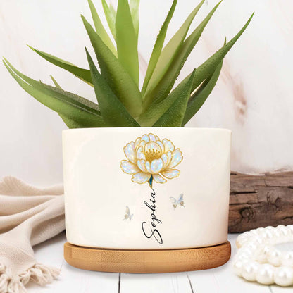 Celebrate Your Special Moments With A Floral And Butterfly Design