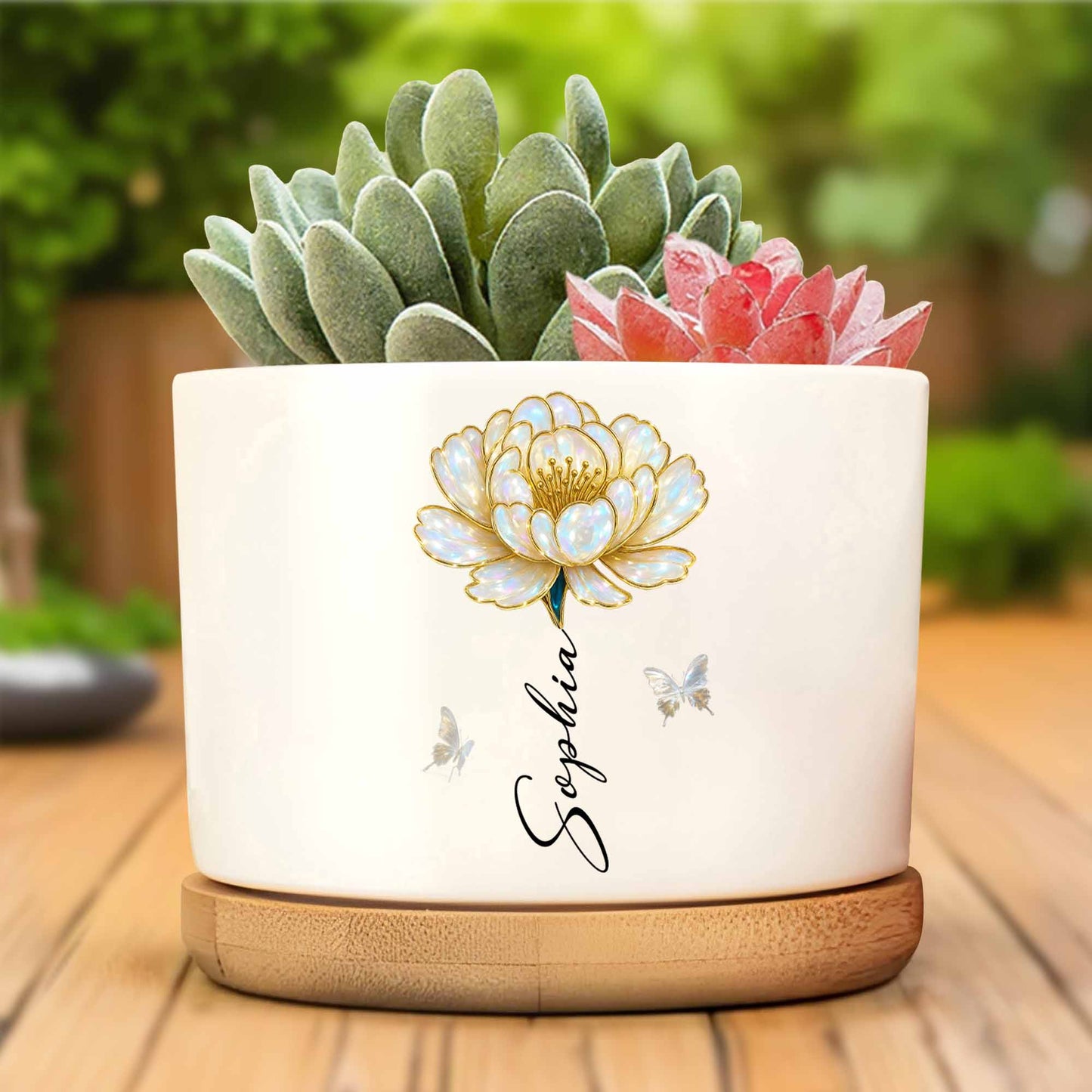 Celebrate Your Special Moments With A Floral And Butterfly Design