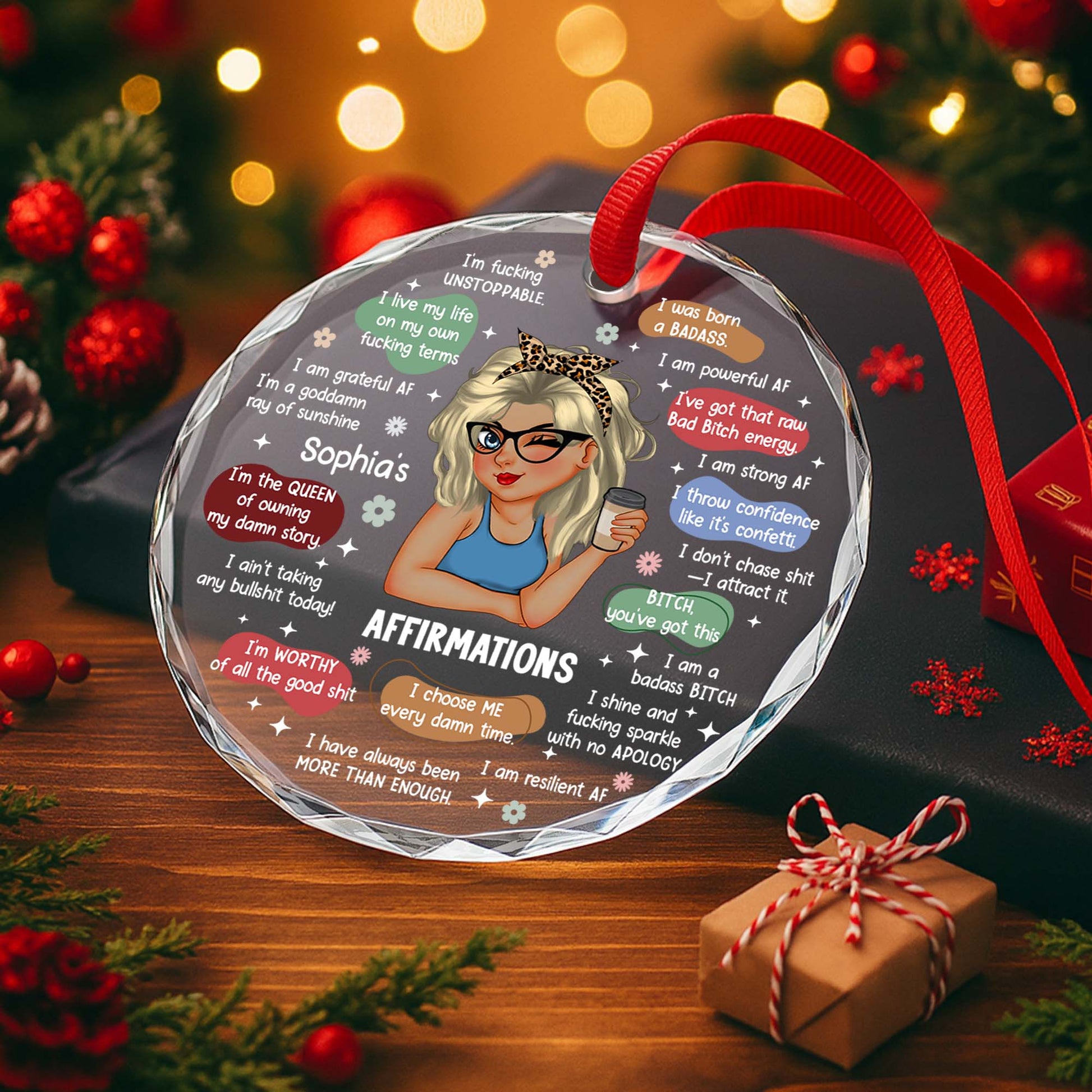 Affirmations For Every Day, Independent Woman With Coffee