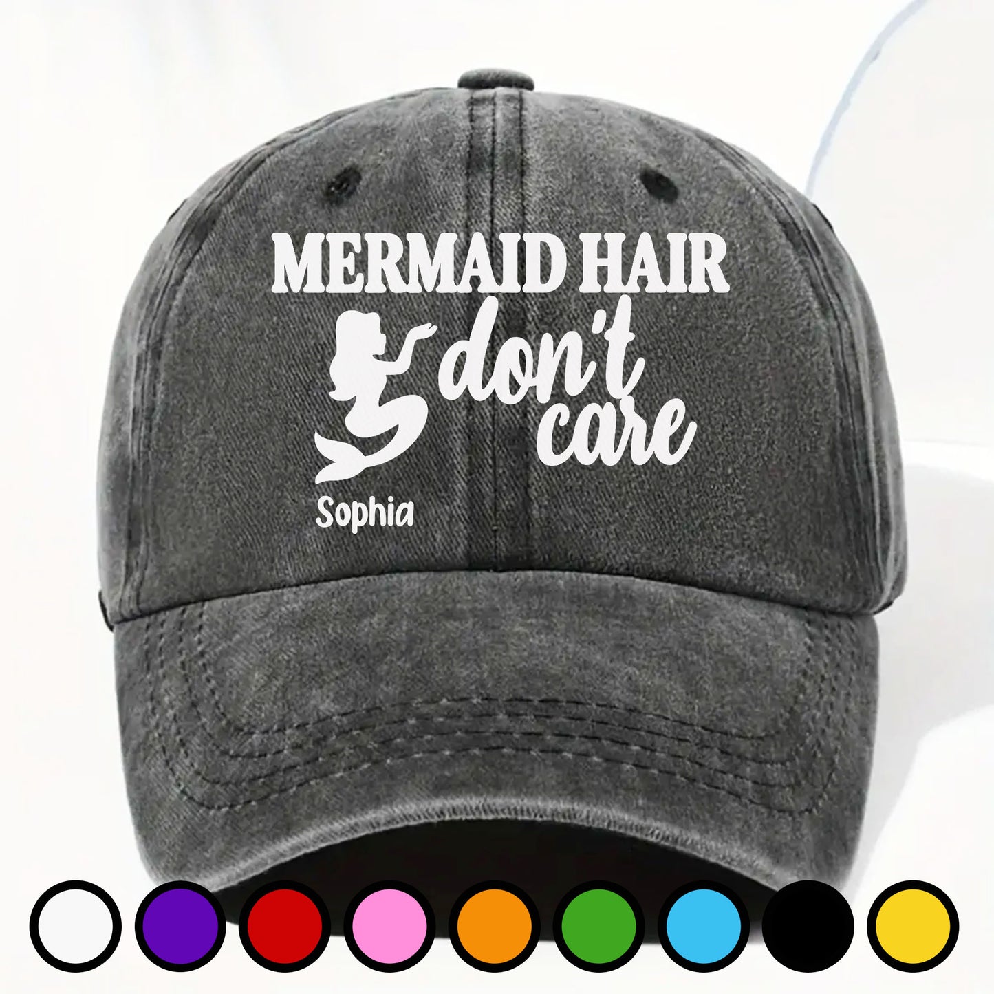 Mermaid Hair Don't Care Cap