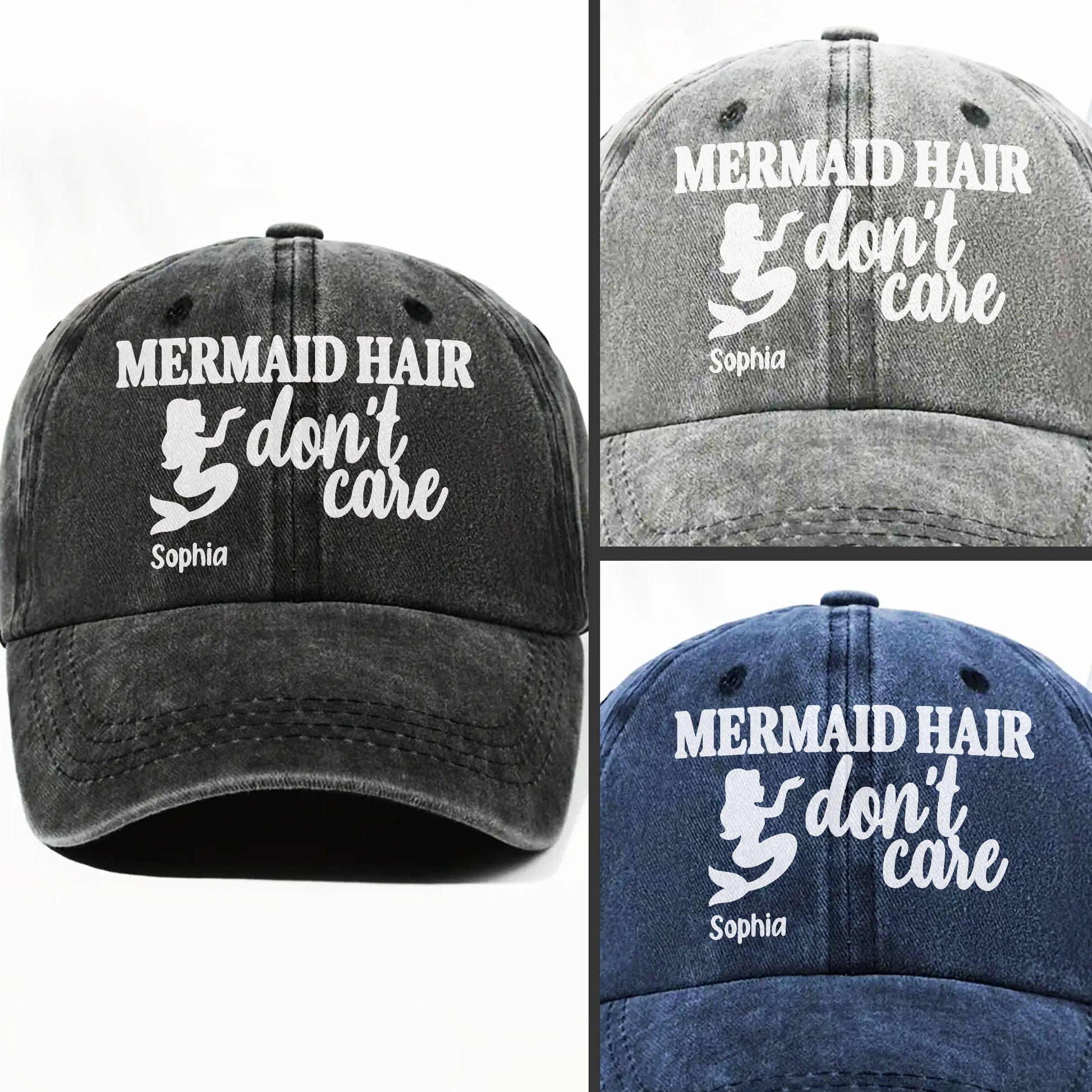Mermaid Hair Don't Care Cap