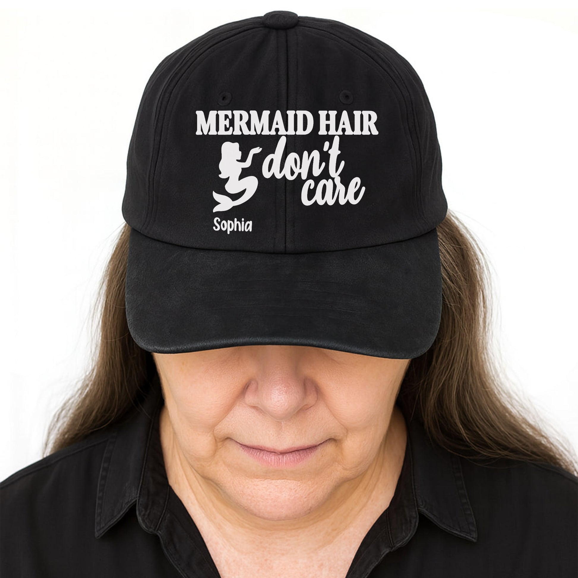 Mermaid Hair Don't Care Cap