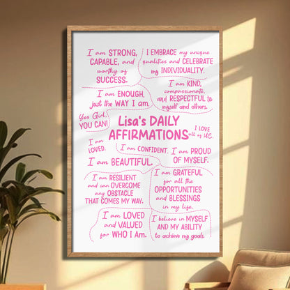 Lisa's Daily Affirmations, Embrace Individuality And Beauty