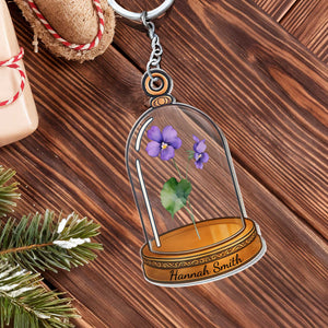 Elegance And Simplicity Of Violet Flowers
