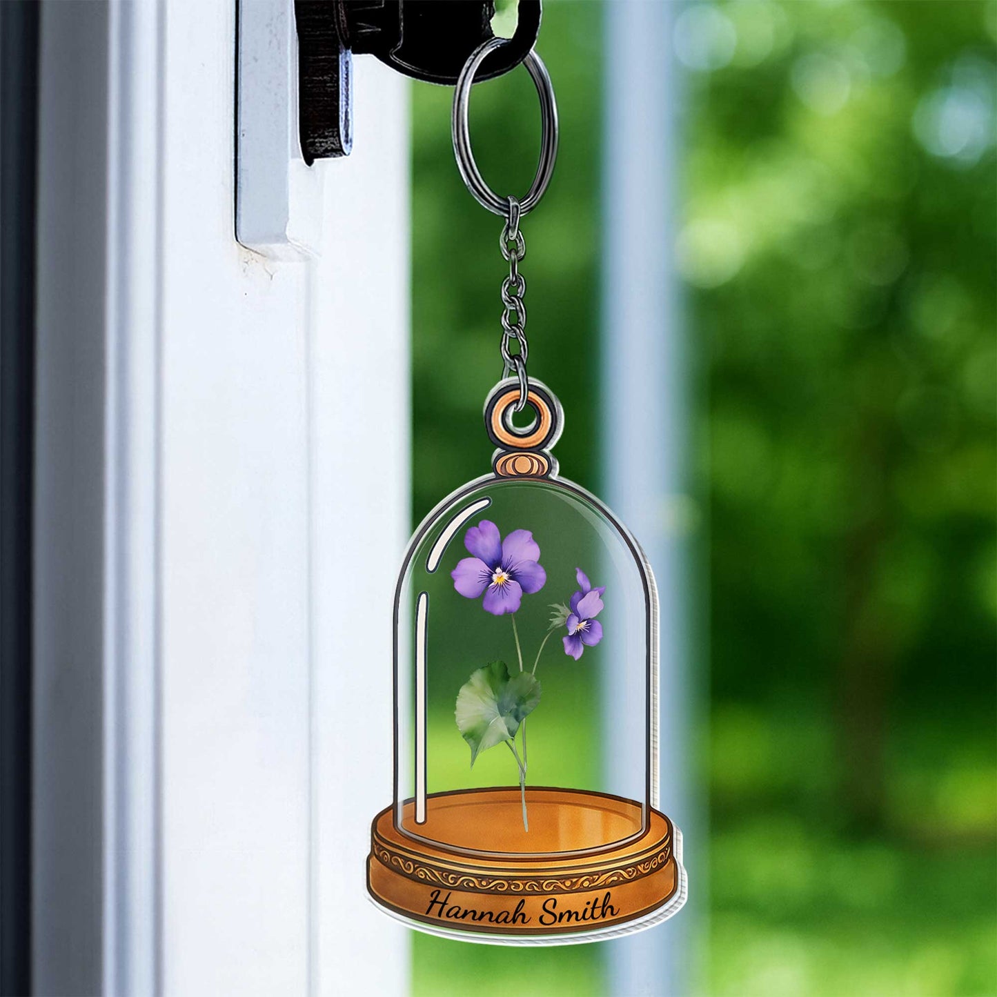 Elegance And Simplicity Of Violet Flowers