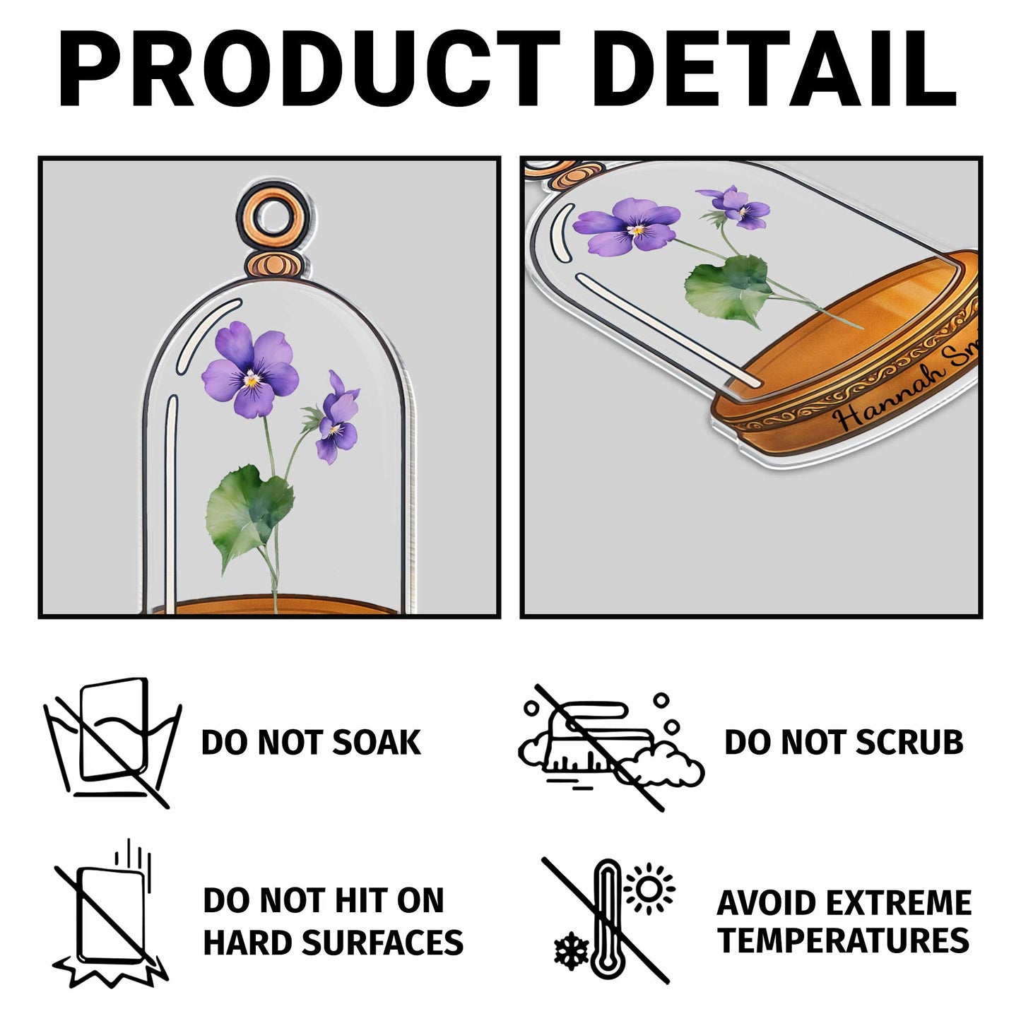 Elegance And Simplicity Of Violet Flowers