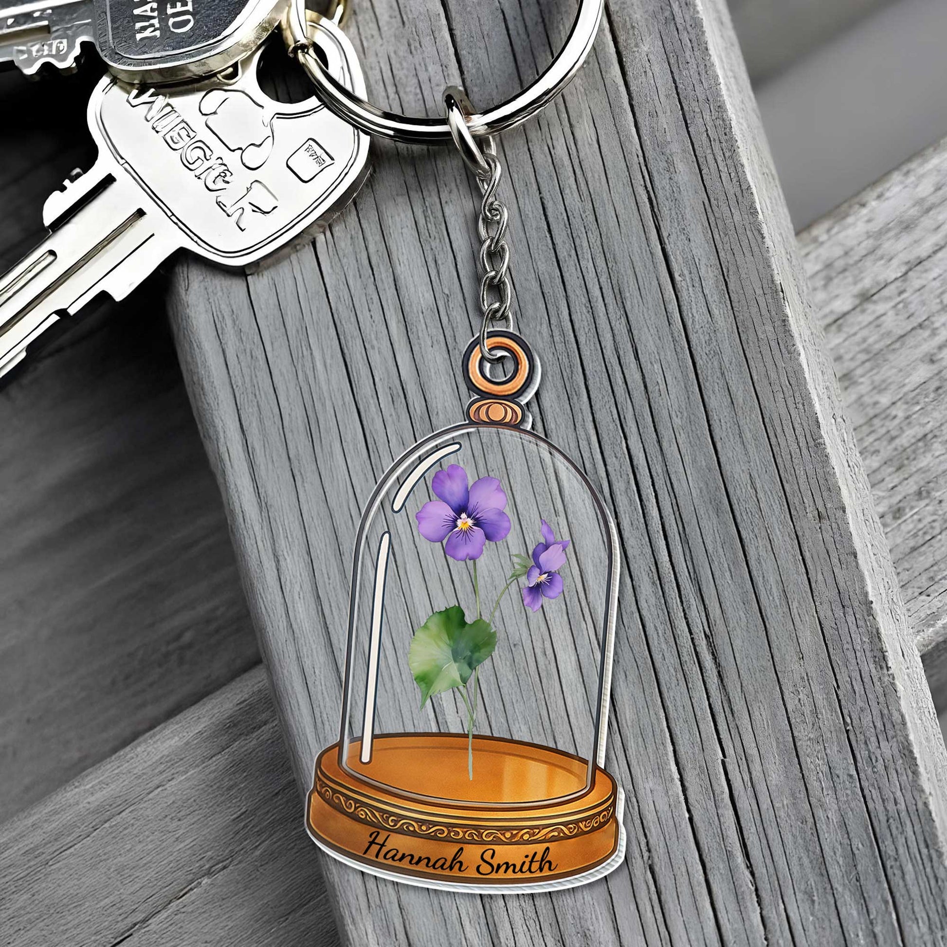 Elegance And Simplicity Of Violet Flowers