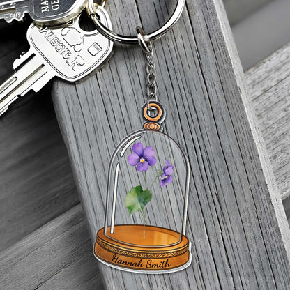 Elegance And Simplicity Of Violet Flowers