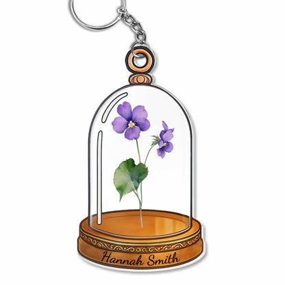 Elegance And Simplicity Of Violet Flowers