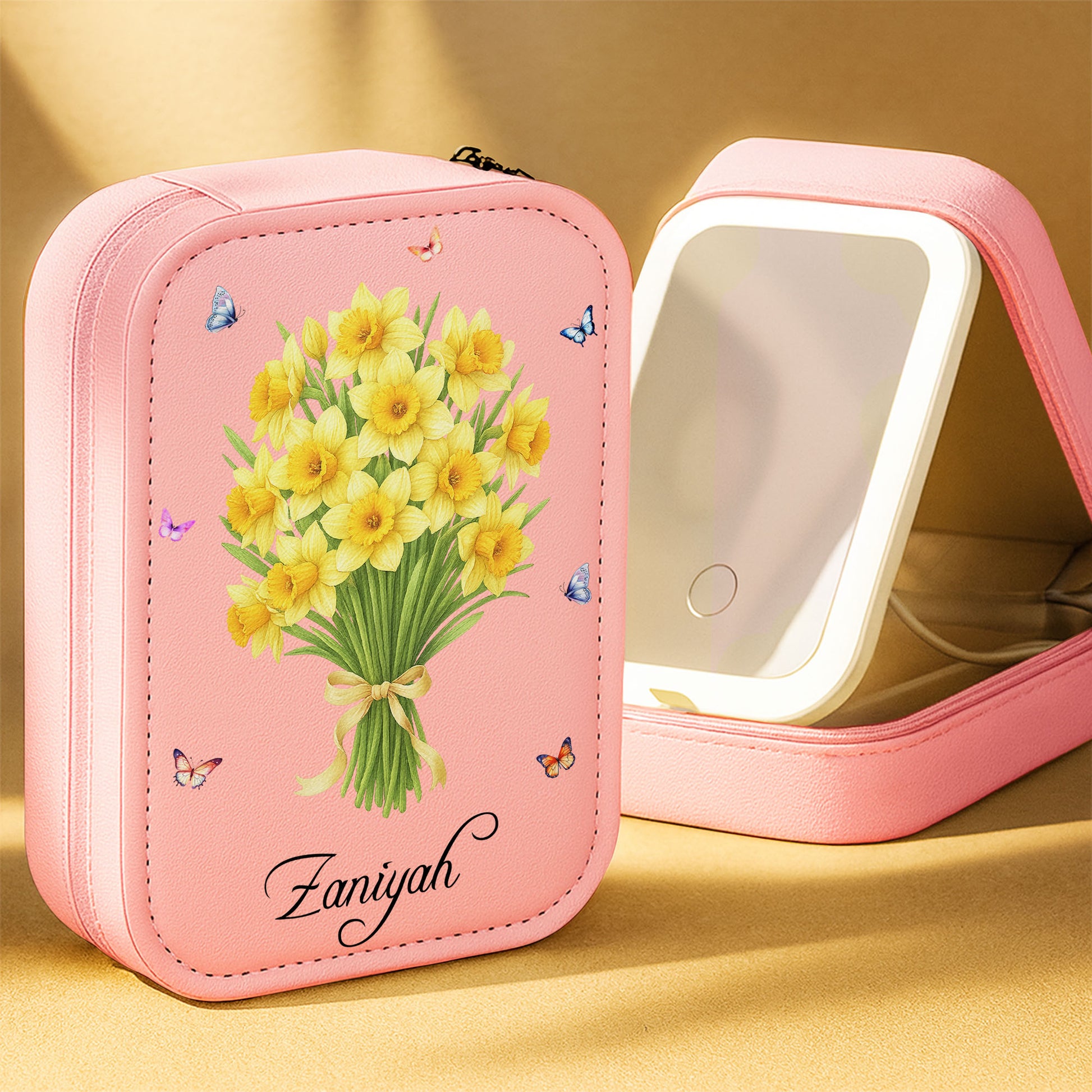 To My Wonderful Mom, Flowers And Butterflies