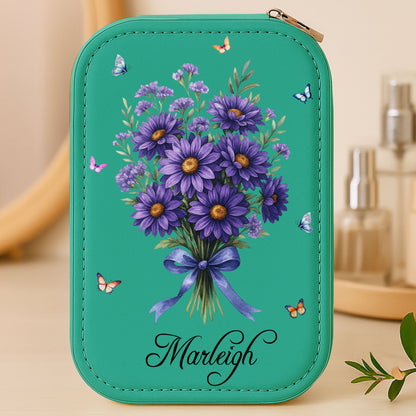 To My Wonderful Mom, Flowers And Butterflies