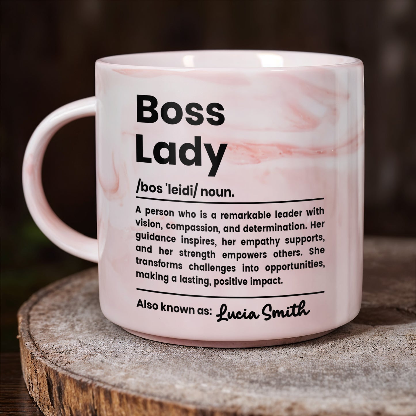 Boss Lady Empowering Leader With Vision And Compassion