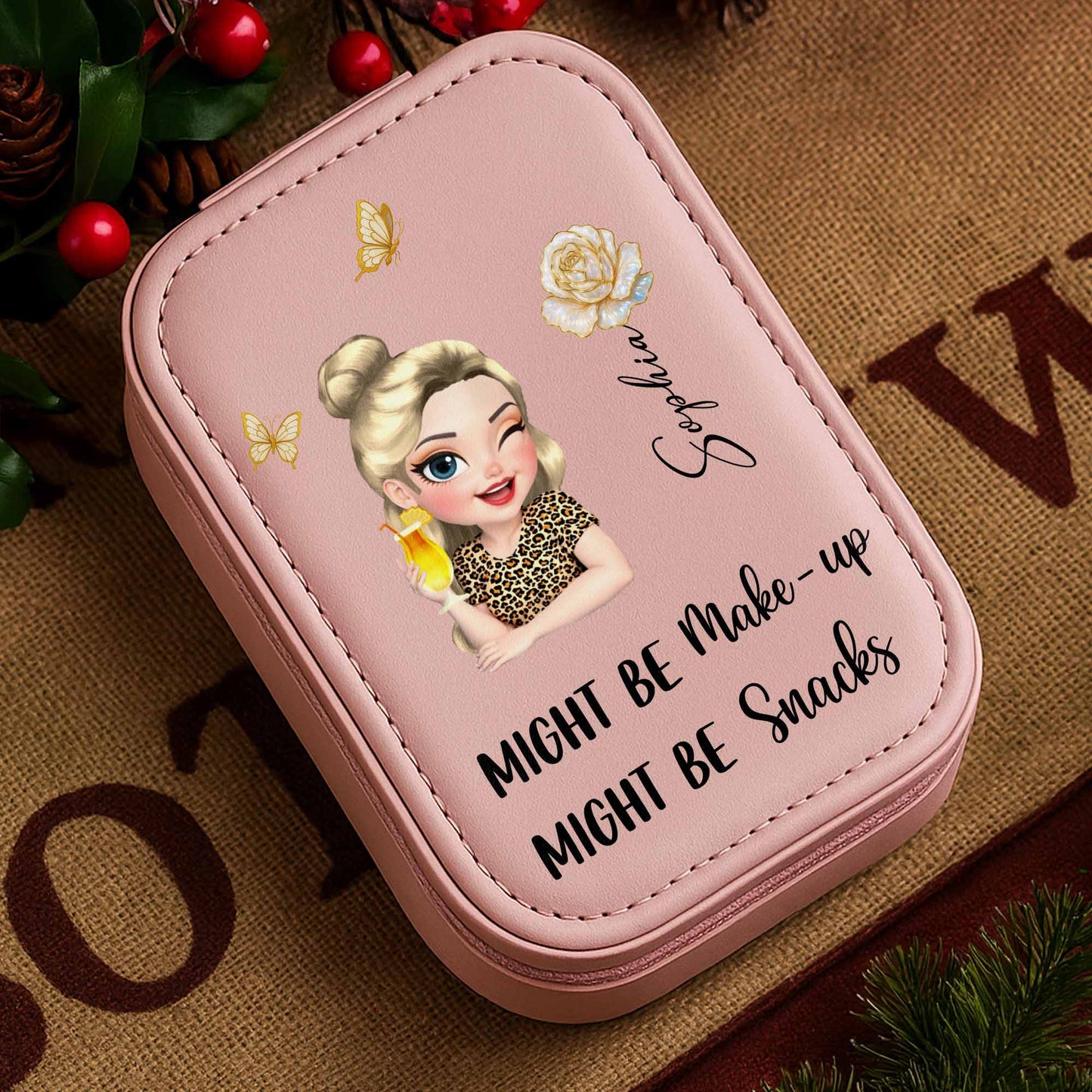 Might Be Make-up, Might Be Snacks, Cartoon Girl