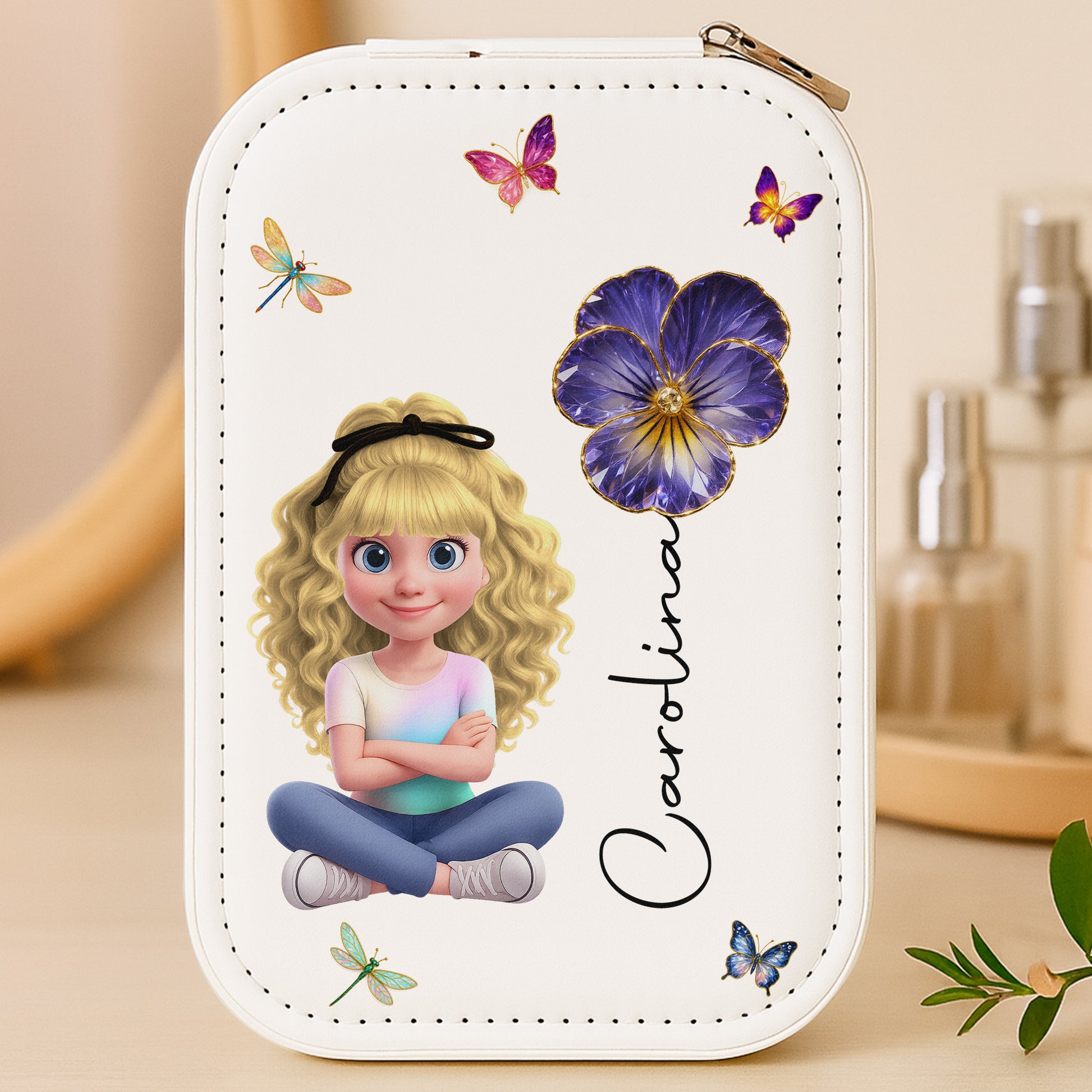 A Special Gift Forever Treasured, Flowers And Butterflies