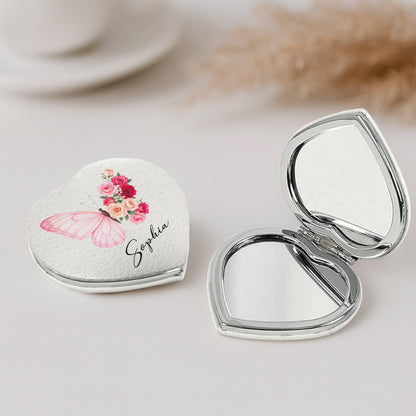 To My Beautiful, Butterfly And Flowers Design