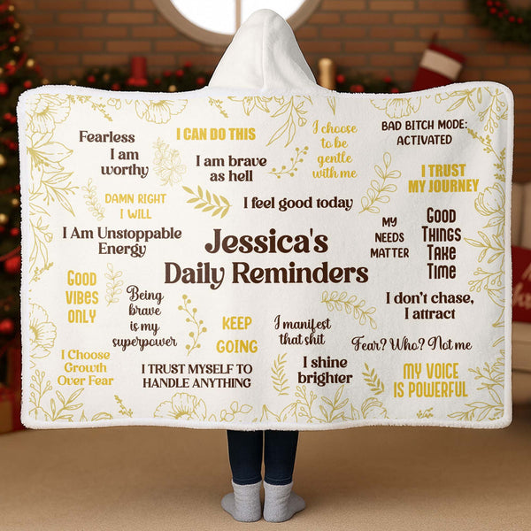 Fearless I Am Worthy, I Am Unstoppable Energy Blanket