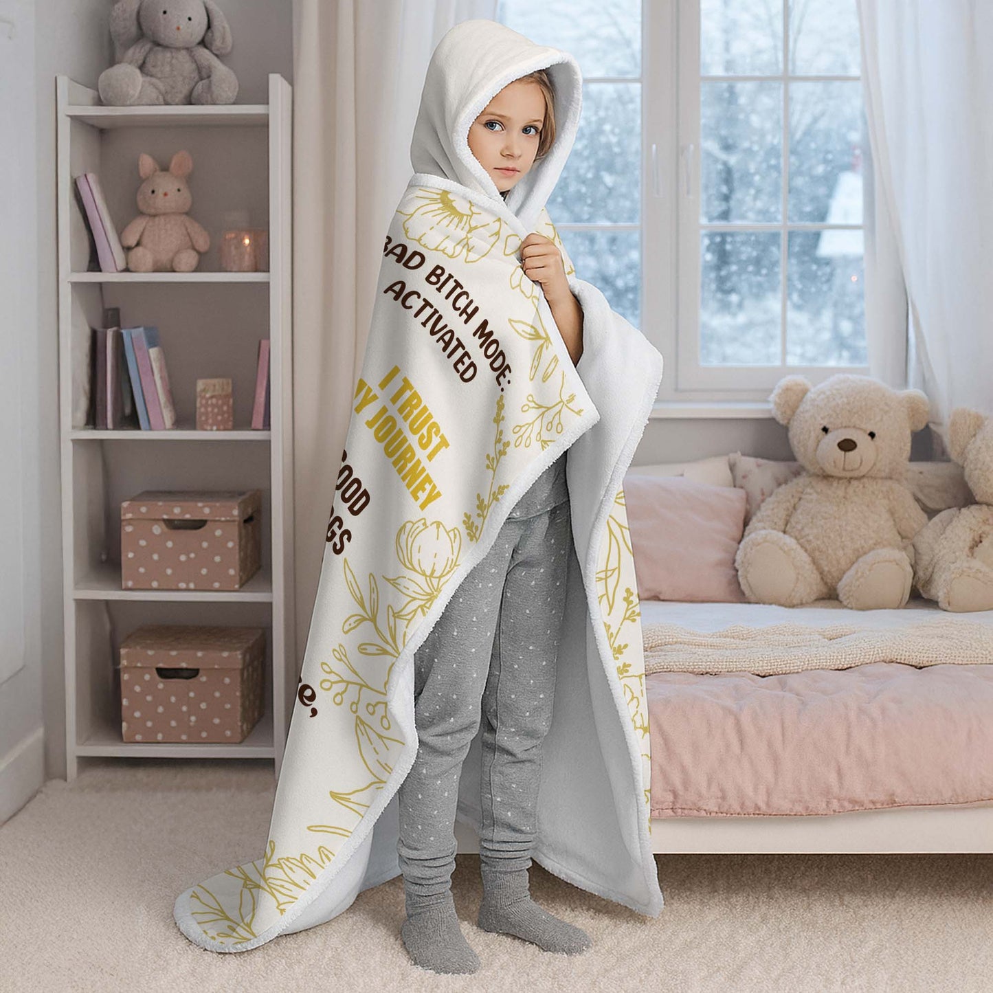 Fearless I Am Worthy, I Am Unstoppable Energy Blanket