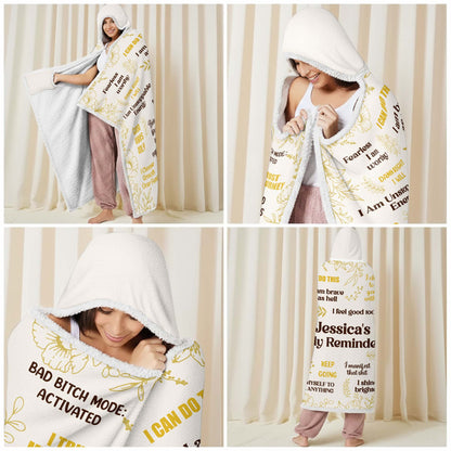 Fearless I Am Worthy, I Am Unstoppable Energy Blanket