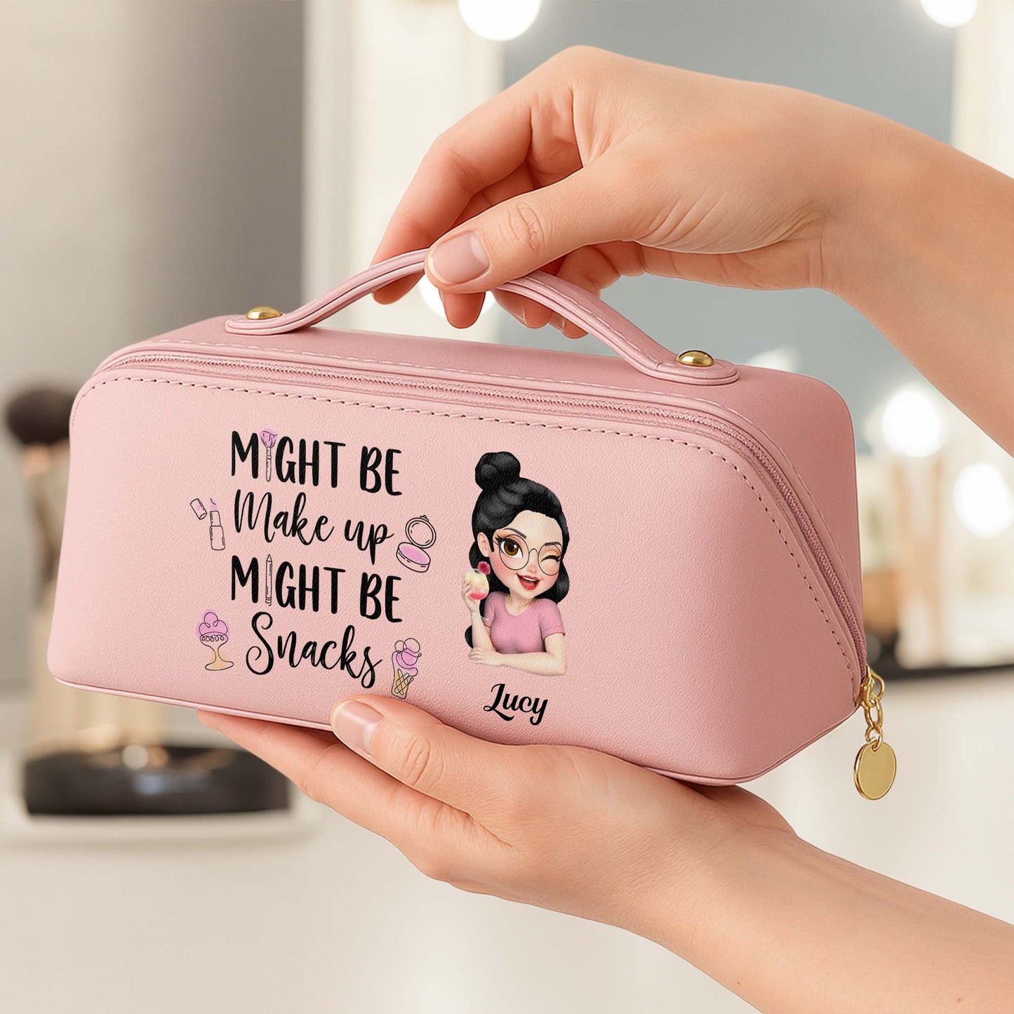 Might Be Makeup, Might Be Snacks, Cartoon Character Design