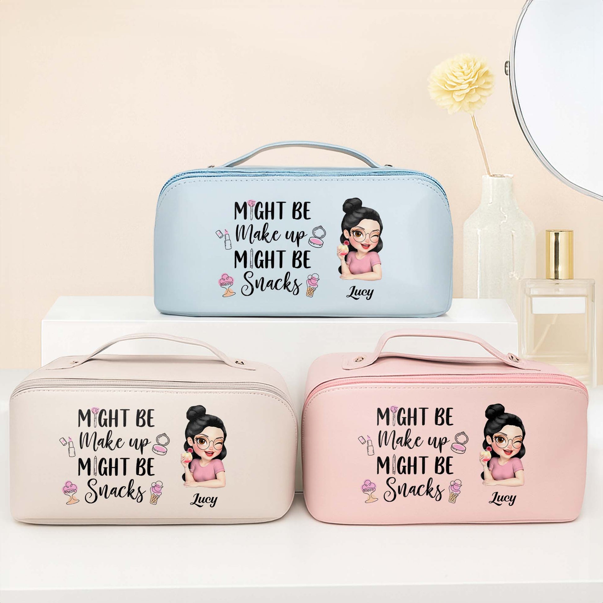 Might Be Makeup, Might Be Snacks, Cartoon Character Design