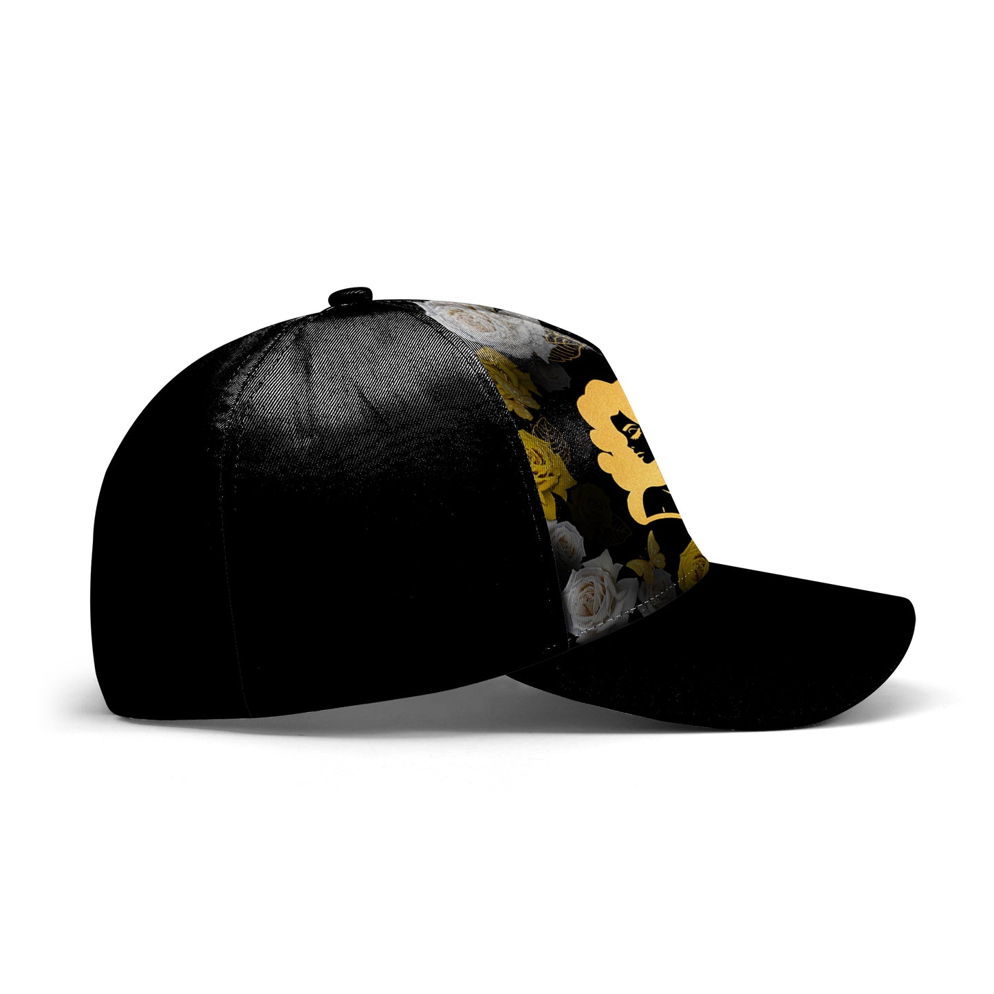 She Is - Gorra de béisbol personalizada con estampado completo - DG066_BAC