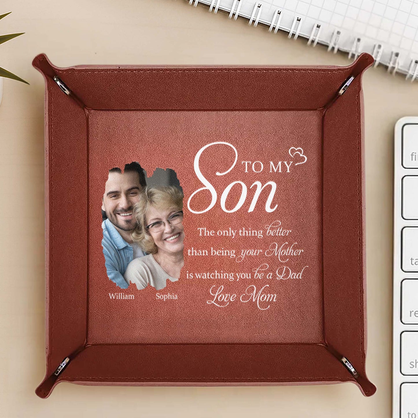 To My Son, The Only Thing Better Than Being Your Mother, Heart And Personalized Message