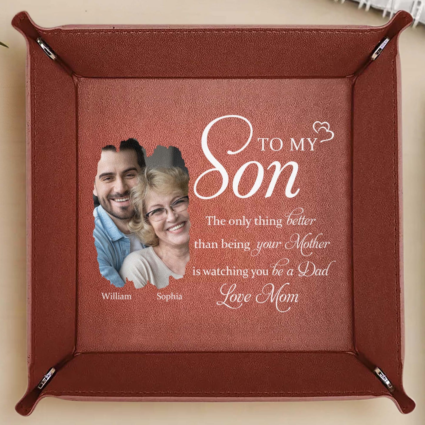 To My Son, The Only Thing Better Than Being Your Mother, Heart And Personalized Message