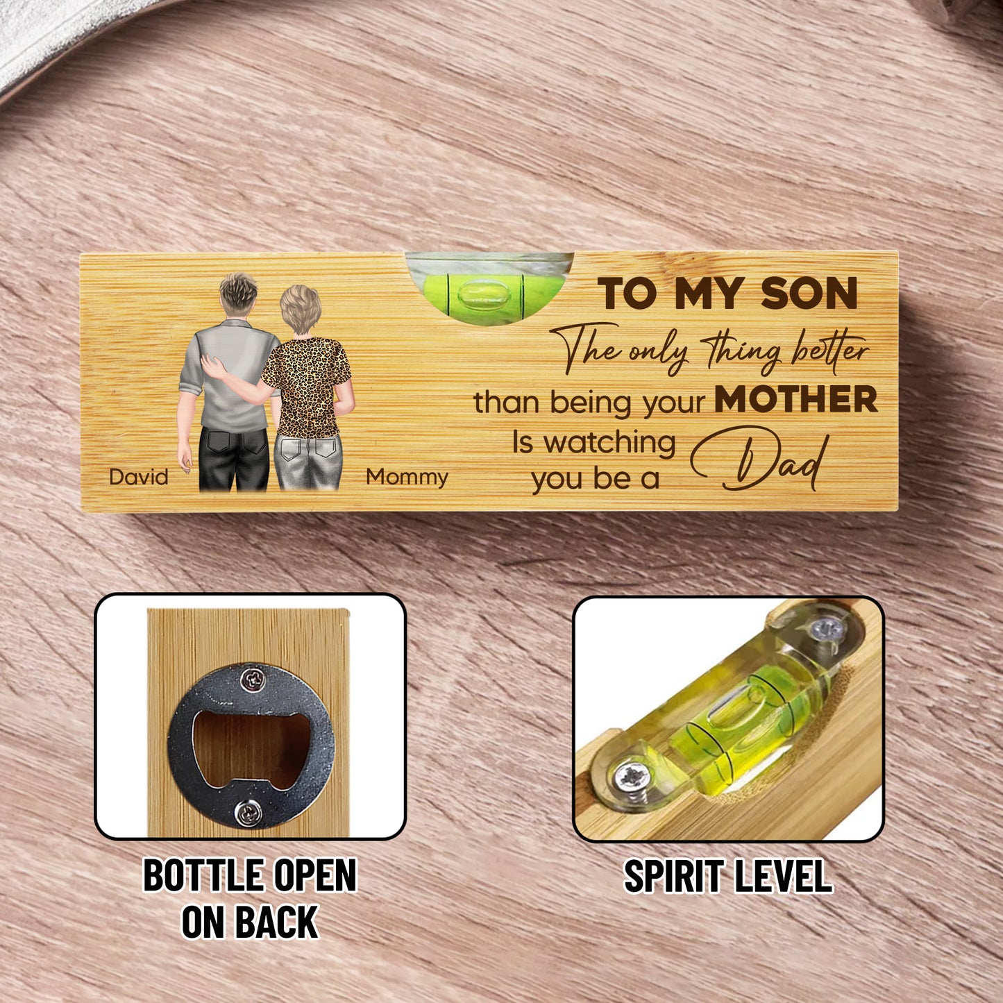 To My Son, The Only Thing Better Than Being Your Mother Is Watching You Be A Dad