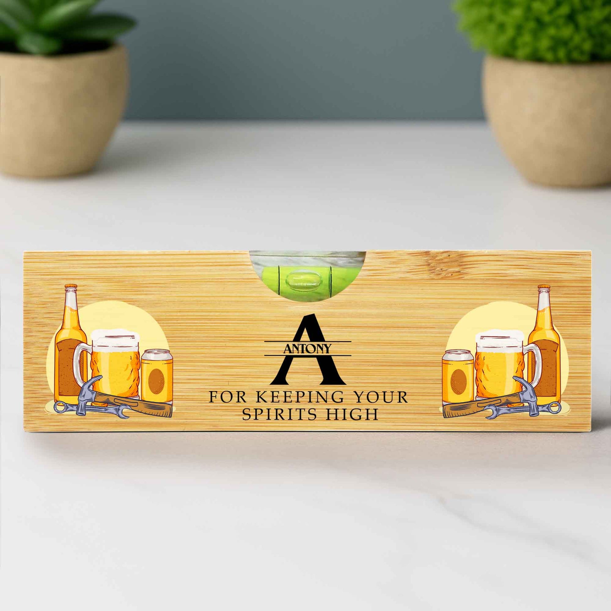 For Keeping Your Spirits High, Beer and Bottle Opener