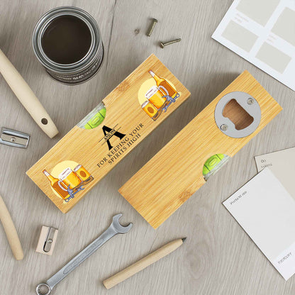 For Keeping Your Spirits High, Beer and Bottle Opener
