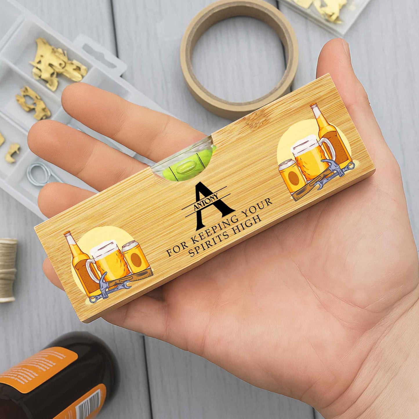 For Keeping Your Spirits High, Beer and Bottle Opener