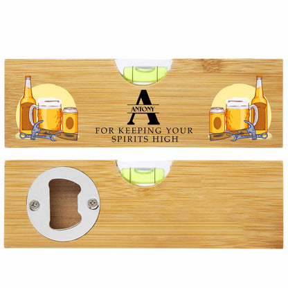 For Keeping Your Spirits High, Beer and Bottle Opener