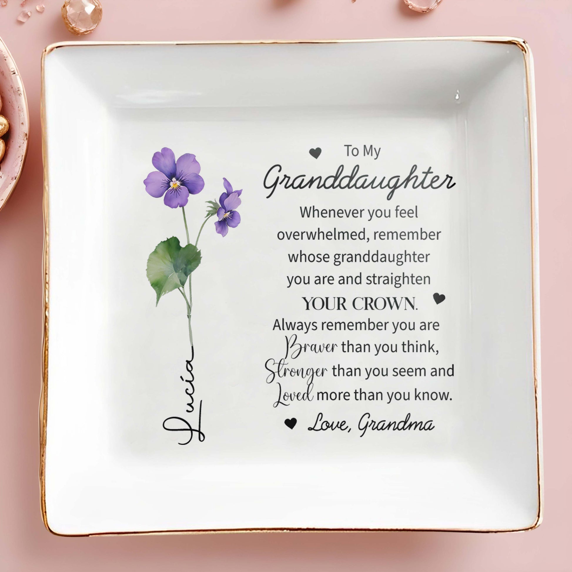 Granddaughter Always Remember You Are Braver Inspirational Quote