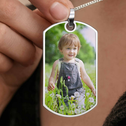 To My Nephew Believe In Yourself Dog Tag Necklace
