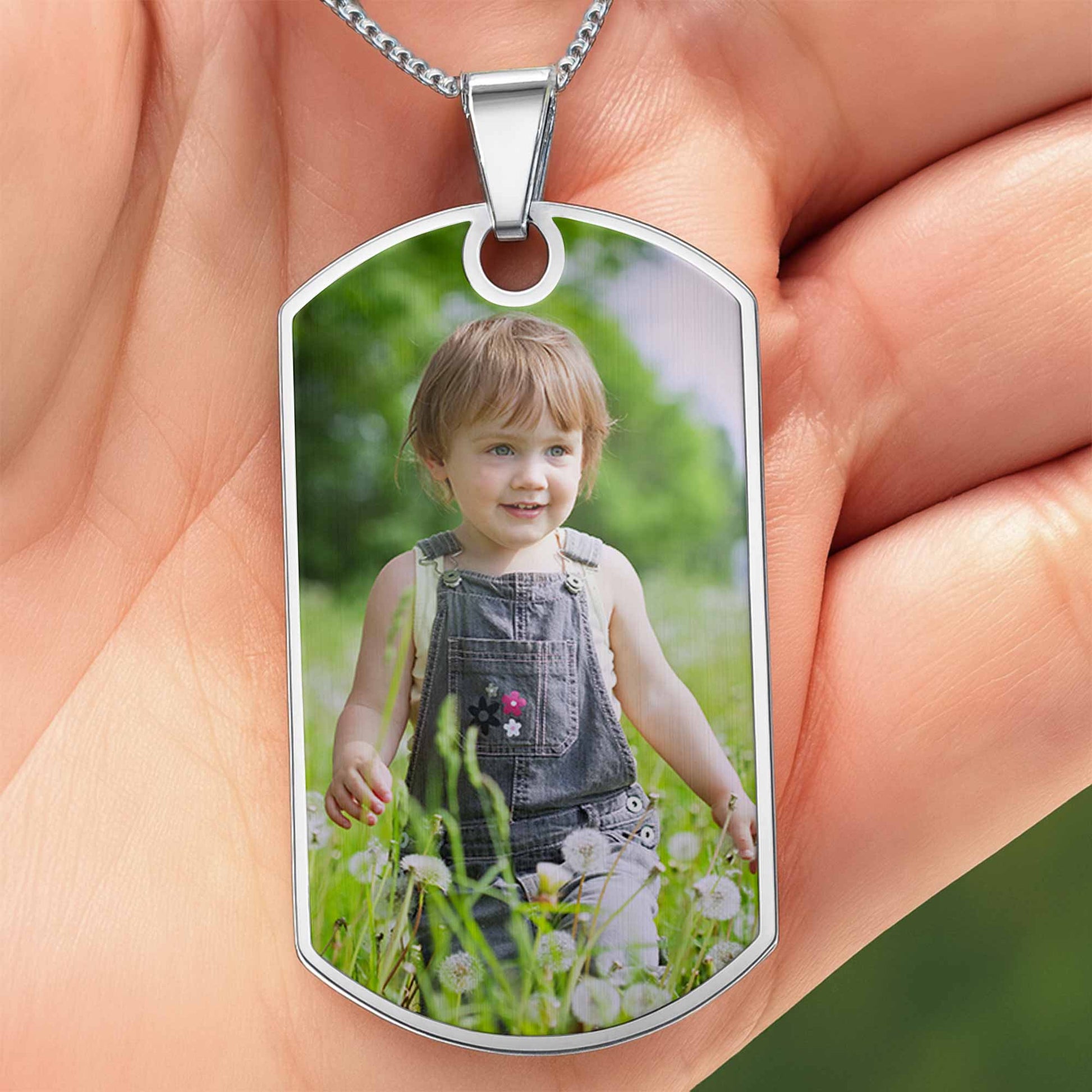 To My Nephew Believe In Yourself Dog Tag Necklace