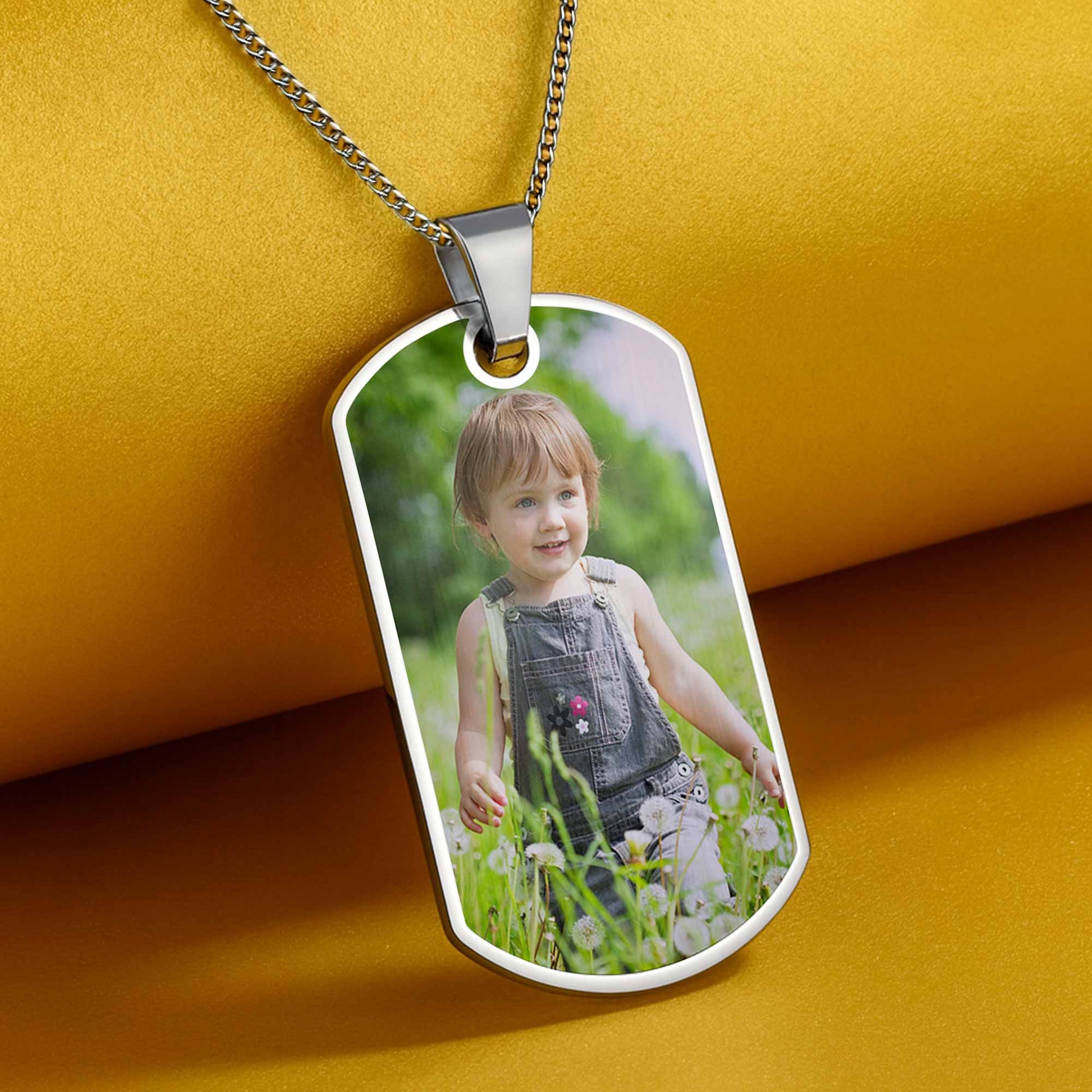 To My Nephew Believe In Yourself Dog Tag Necklace