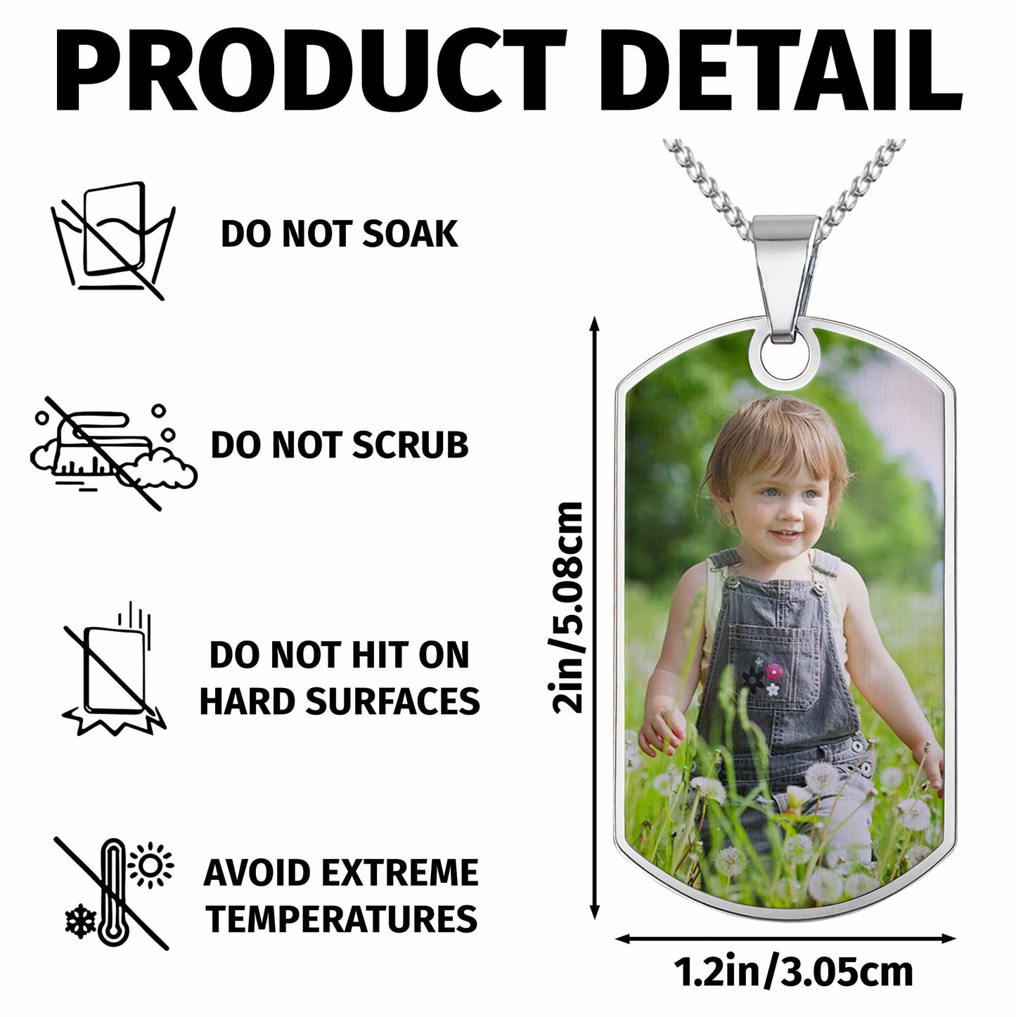 To My Nephew Believe In Yourself Dog Tag Necklace