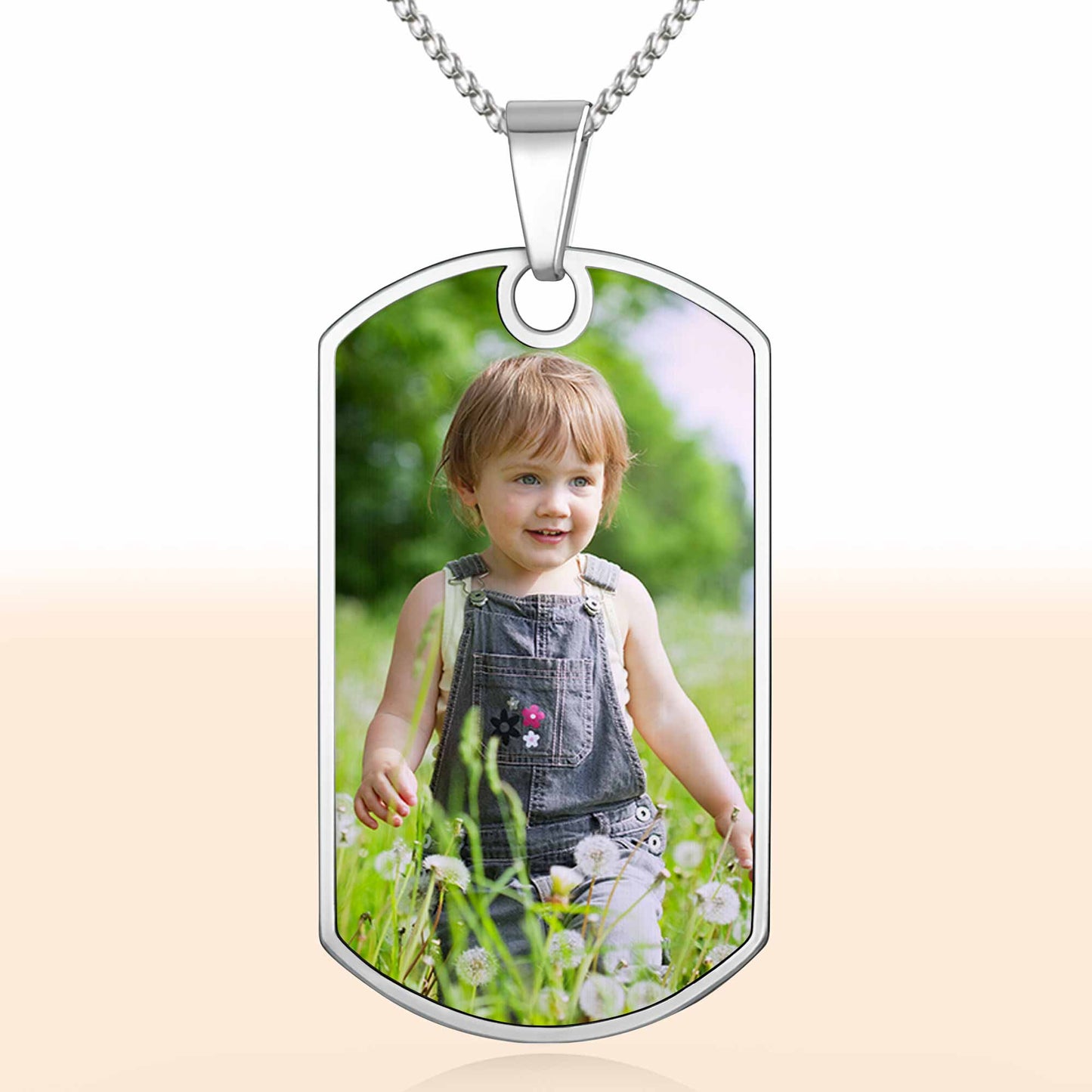 To My Nephew Believe In Yourself Dog Tag Necklace