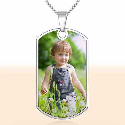 To My Nephew Believe In Yourself Dog Tag Necklace