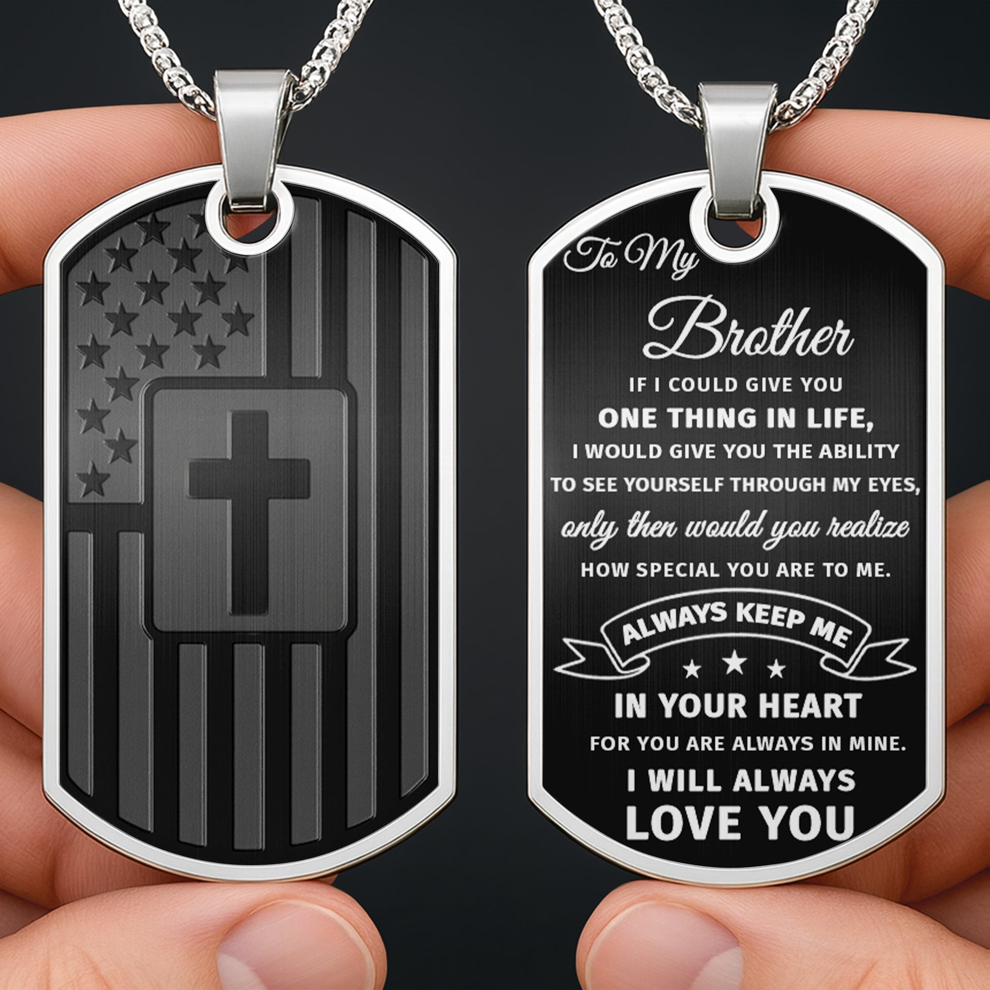 To My Brother, Always Keep Me In Your Heart